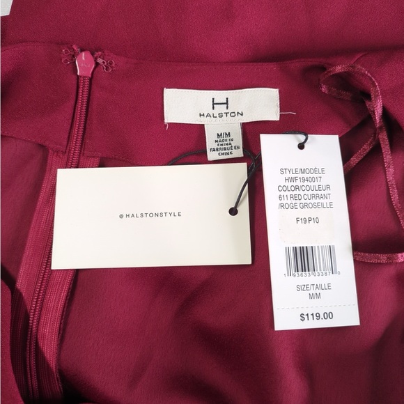 H by Halston Faux Wrap Fit & Flare Dress - Picture 7 of 10